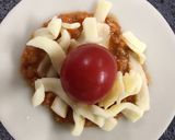 ミートソースとトマトの揚げ餃子作り方1写真