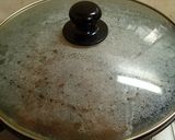 伸びウド、人参などの油炒めゴマ味噌煮作り方7写真