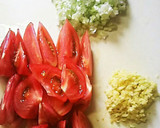 簡単！美味しい！鶏のネギ.トマトソース♪作り方3写真