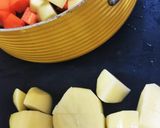 大豆水煮でポークビーンズ作り方1写真