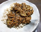 おいしい簡単なすと挽肉のキーマカレー作り方6写真