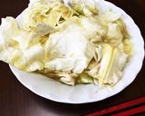 夜食に簡単1分☆キャベツナムル作り方4写真