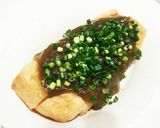 栃尾油揚とろろ昆布餡かけ作り方5写真