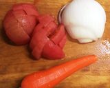 トマトと玉葱、人参のポタージュ☆冷温OK作り方1写真