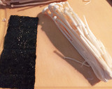 炭水化物ダイエットえのきの磯辺巻き♪作り方1写真