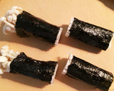 炭水化物ダイエットえのきの磯辺巻き♪作り方4写真