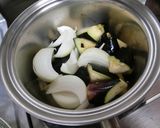 新玉ネギとナス・ピーマンの甘味噌炒め作り方6写真