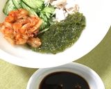 きゅうりとキムチとめかぶ乗せ冷奴作り方2写真