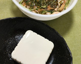 きゅうりとキムチとめかぶ乗せ冷奴作り方3写真