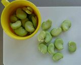 レンジで簡単☆空豆のおつまみ。作り方1写真