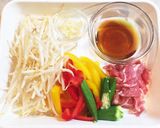 パクチー香る！エスニック焼きそば♪作り方1写真