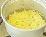 【離乳食中期】キャベツのミルクパン粥作り方1写真