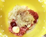 簡単♡肉汁溢れるピーマンの肉詰め醤油マヨ作り方2写真