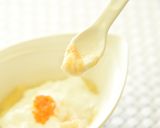 【離乳食中期】人参とバナナヨーグルト作り方4写真