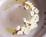 めかぶと鮭いくらのペペロンチーノ作り方2写真