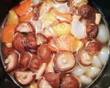 レンジ時短で簡単！根菜とこんにゃくの煮物作り方7写真