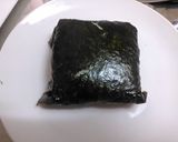 かつおぶしとたくあんのおにぎらず作り方6写真