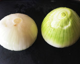 新たまねぎと手羽先のめんつゆ煮込み作り方1写真