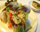 麻婆豆腐の材料で☆中華ソーセージ生春巻き作り方14写真