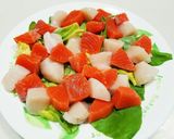 お刺身で簡単❤カルパッチョ(サラダ風)♪作り方5写真