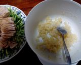 さっぱり蒸し鶏のゆず風味ジュレかけ作り方7写真