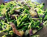 レンチンなすと豆苗のポン酢和え作り方6写真