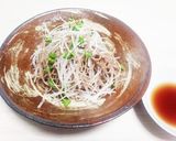 しらたき入りで超ヘルシーな大根蕎麦作り方3写真