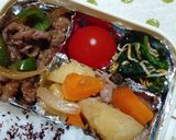 お弁当用！カリカリじゃこと法蓮草♡作り方4写真