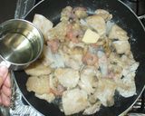 鶏むね肉冷凍シーフードミックスのカレー煮作り方7写真