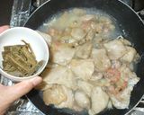 鶏むね肉冷凍シーフードミックスのカレー煮作り方8写真