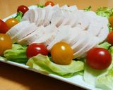 犬ご飯　鶏ハム作り方5写真