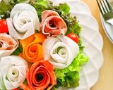 花おつまみ♡生ハムとクリチの薔薇♬簡単作り方11写真