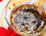 ぱりぱりチキンソテーに梅肉ネギソース作り方3写真