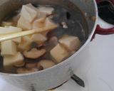 簡単！朝食しじみと椎茸 豆腐のお味噌汁♪作り方9写真