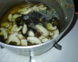 簡単！朝食しじみと椎茸 豆腐のお味噌汁♪作り方7写真