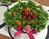 パーティにお勧め☆ブーケ風サラダ作り方7写真