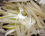 豚コマ&細切りタケノコのネギ塩レモン炒め作り方2写真