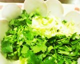 パクチ×キャベツのタイ風簡単サラダ作り方4写真
