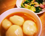 とろりんじゃが豚ボールの☆中華スープ作り方5写真