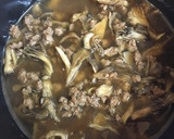 豚そぼろと舞茸の炊き込みごはん ♪♪作り方4写真