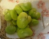春のおいしさ★そら豆とベーコンの炒め物作り方1写真
