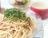 めかぶと鮭いくらのペペロンチーノ作り方6写真