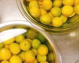 お塩と梅の実で。自家製梅干し作り方3写真