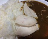 カレーのトッピングにサラダチキン作り方3写真