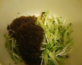 もずくとトマトの塩レモン風味作り方2写真