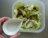 レンジで簡単メイン☆肉味噌キャベツ。作り方7写真