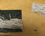 ほうれん草と蕎麦の海苔巻き作り方7写真