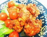 ★鶏むね肉と塩麹で簡単節約から揚げ★作り方5写真