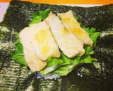 だいすき♡♡エリンギチーズのおにぎらず♫作り方4写真