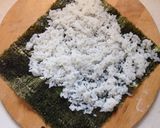 まん丸なメンチカツおにぎり？おにぎらず？作り方3写真